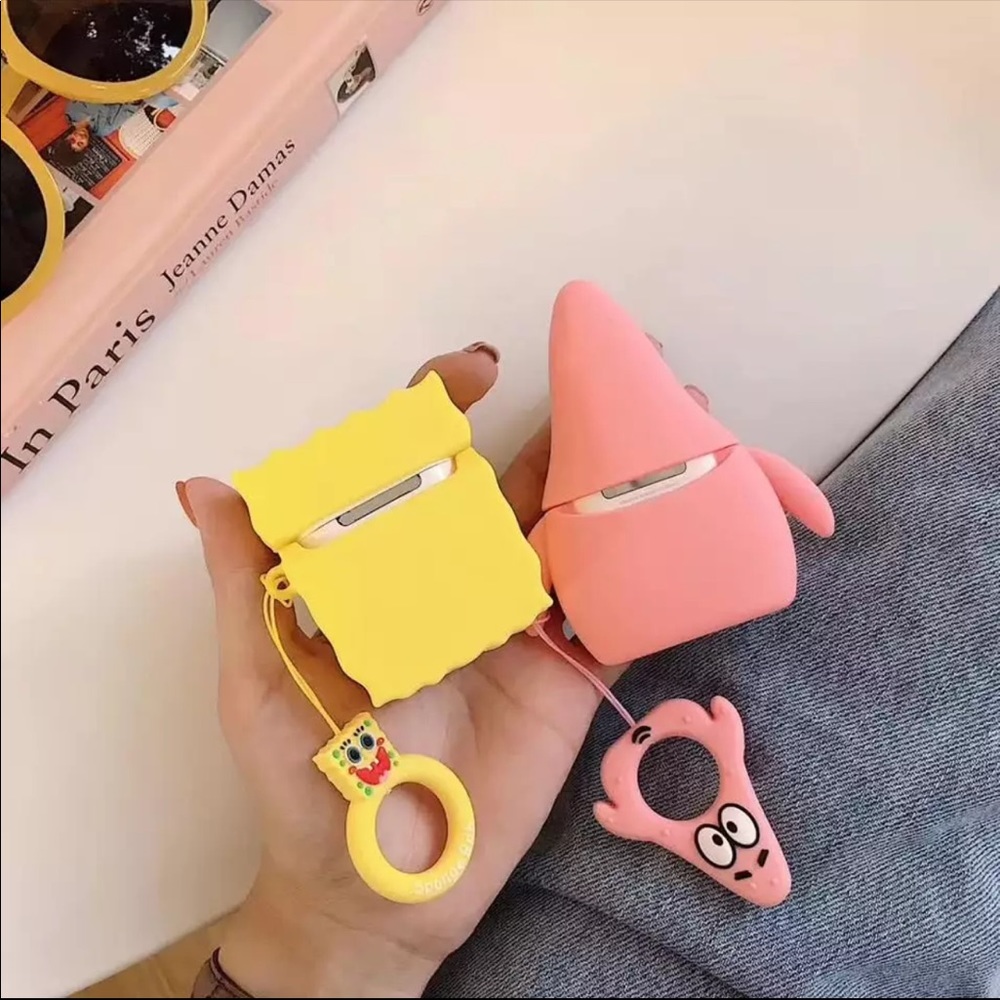 3/$30 💛 Spongebob 3D Silicone AirPods Pro 3 Case - Picture 3 of 5